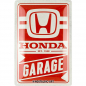 Preview: Blechschild Honda Garage 1